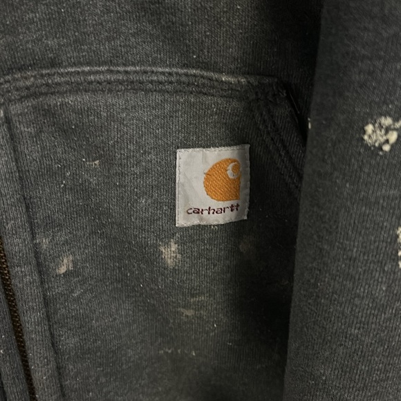 Vintage carhartt zip up sweater - Picture 2 of 9